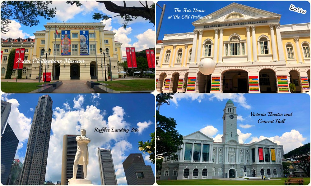新加坡｜亞洲文明博物館、維多利亞劇院、舊新加坡國會大廈、萊佛士雕像，交通方式