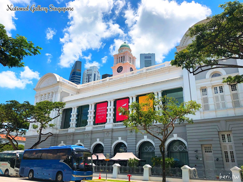 新加坡國家美術館，結合藝術與視覺的歷史建築，博物館參觀地圖