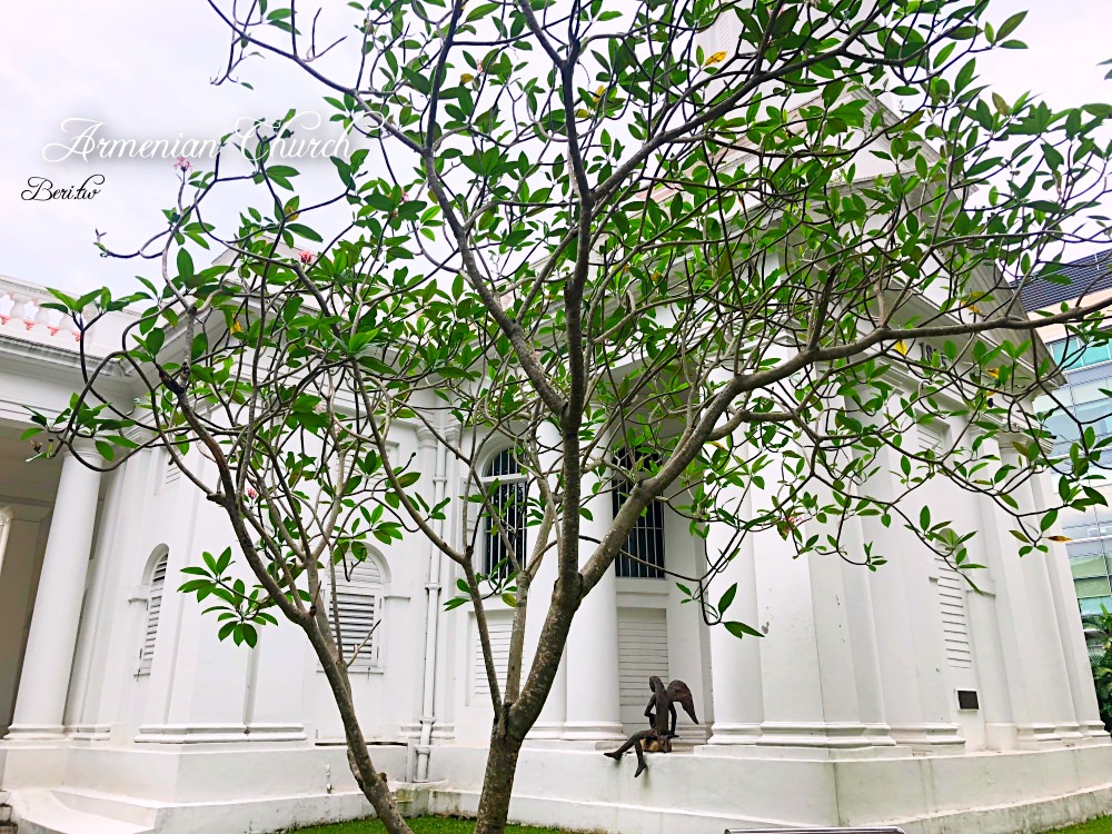新加坡自由行｜亞米尼亞教堂，夢幻新古典主義建築(政府大廈站) 交通/介紹