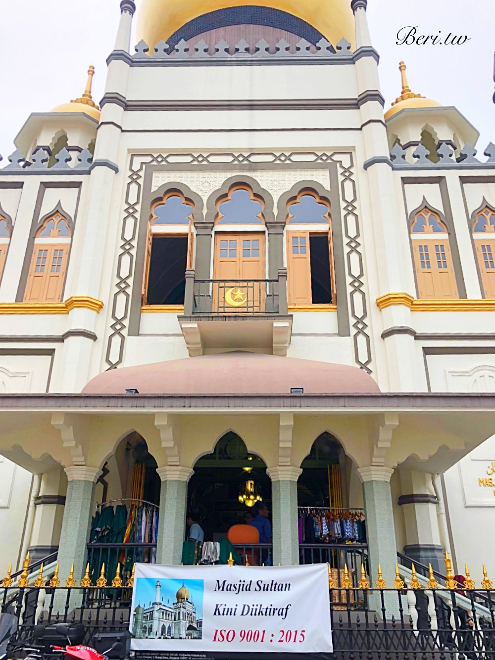 【新加坡自由行】蘇丹回教堂 武吉士必訪的美麗清真寺（交通+介紹）