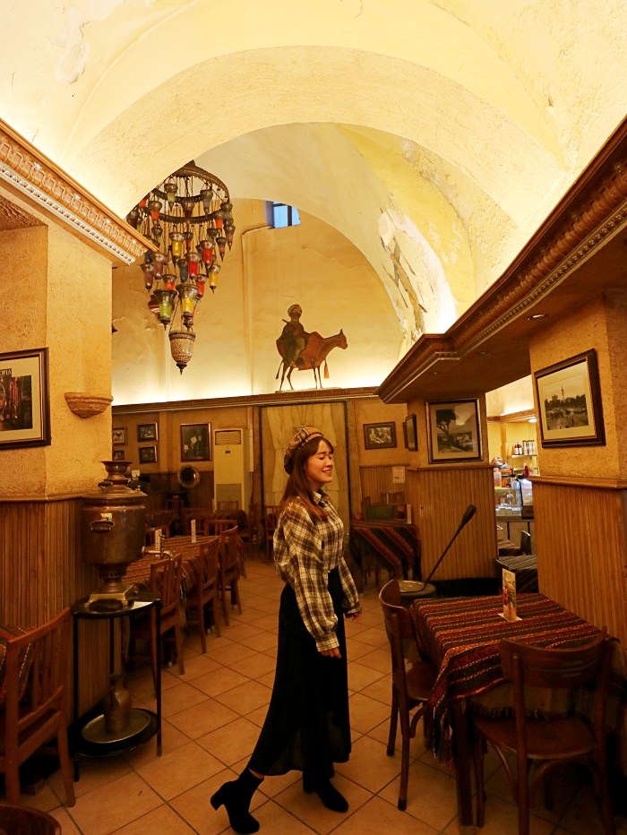 【土耳其伊斯坦堡】有頂大市集 五百年歷史建築的咖啡廳 Sark Kahvesi ｜伊斯坦堡知名茶館｜土耳其咖啡