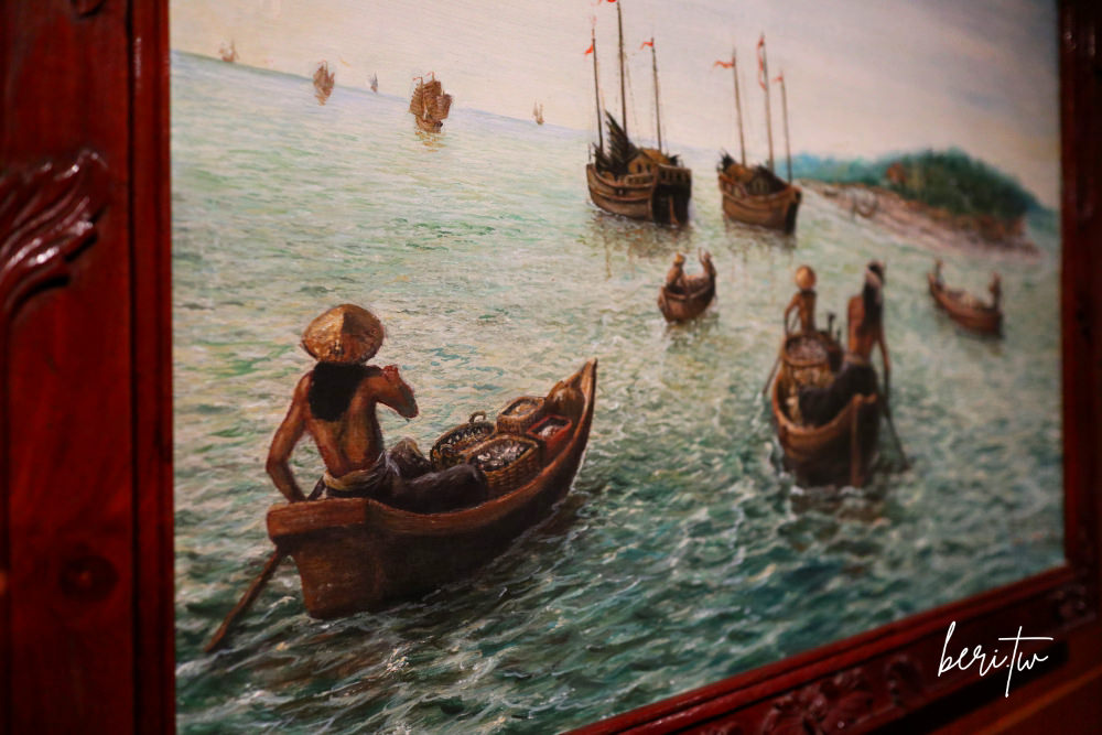 馬六甲景點》馬六甲海峽旁的巨大帆船「海事博物館」Muzium Samudera，一起航海去～