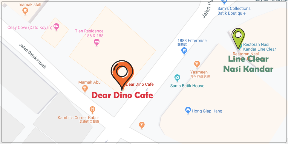 【檳城咖啡廳】置身在純白色空間Dear Dino Café 清新簡約感咖啡廳