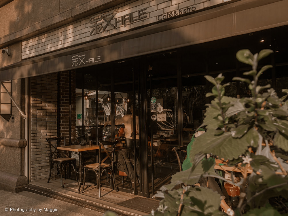 中山咖啡廳推薦》古典歐風咖啡廳「敘‧XHALE」彷彿一秒到歐洲，戶外露台品咖啡享受陽光｜中山站不限時咖啡廳