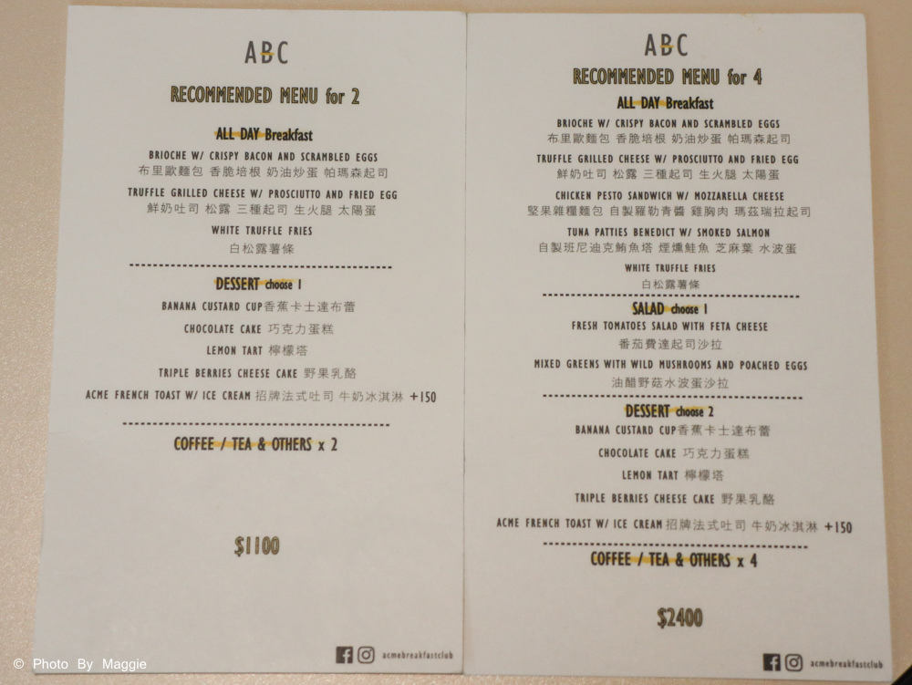 【西門町早午餐】ACME Breakfast CLUB韓系咖啡廳，質感系歐式早午餐｜西門町IG打卡熱點