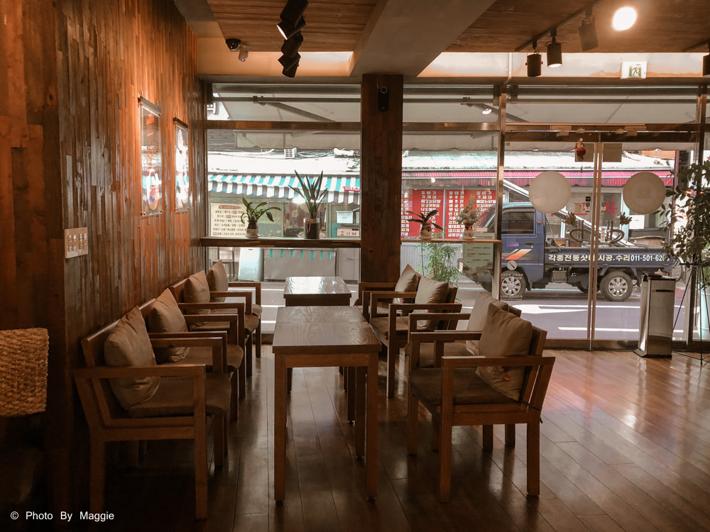 【大邱咖啡廳】Cafe Jun大邱溫馨木質調咖啡廳，中央路站平價咖啡
