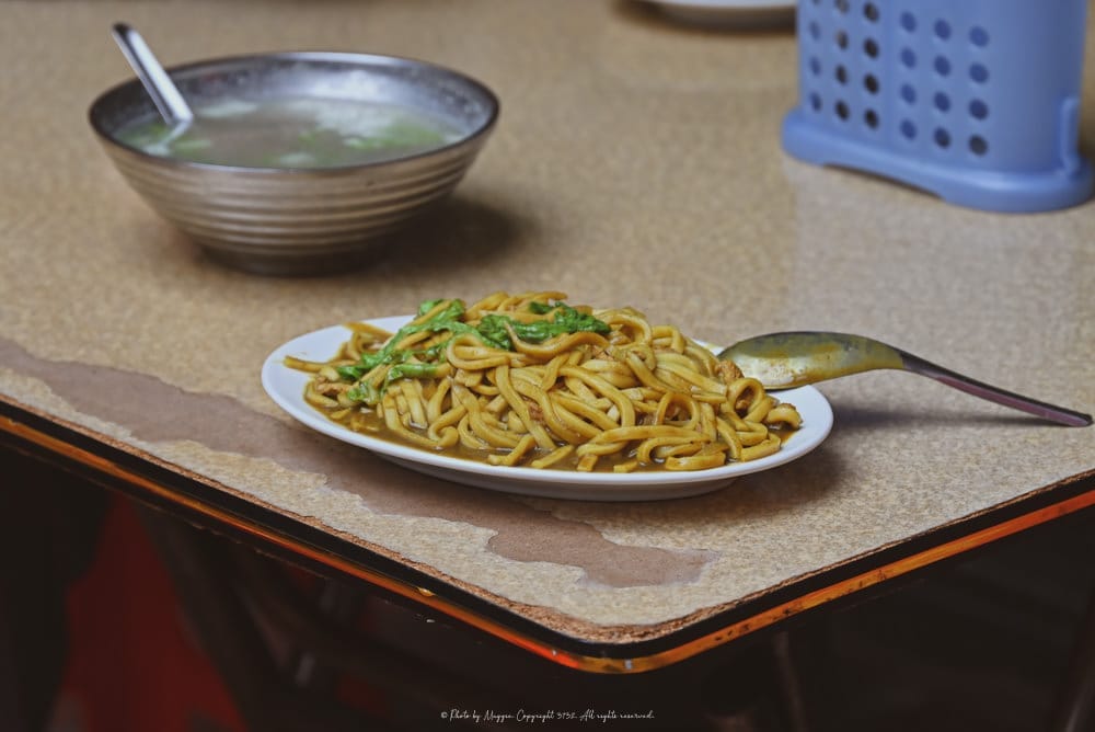 基隆慶安宮廟口咖哩炒麵炒飯0A-01