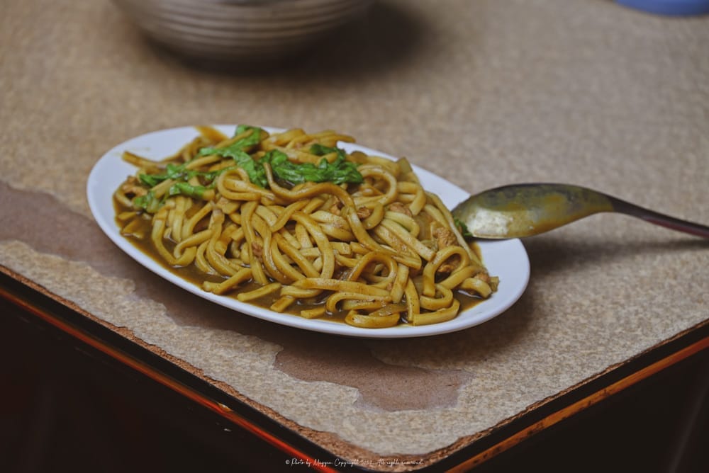 基隆慶安宮廟口咖哩炒麵炒飯0A-03