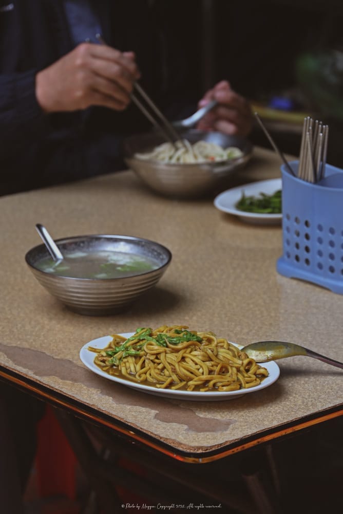 基隆慶安宮廟口咖哩炒麵炒飯0A-12