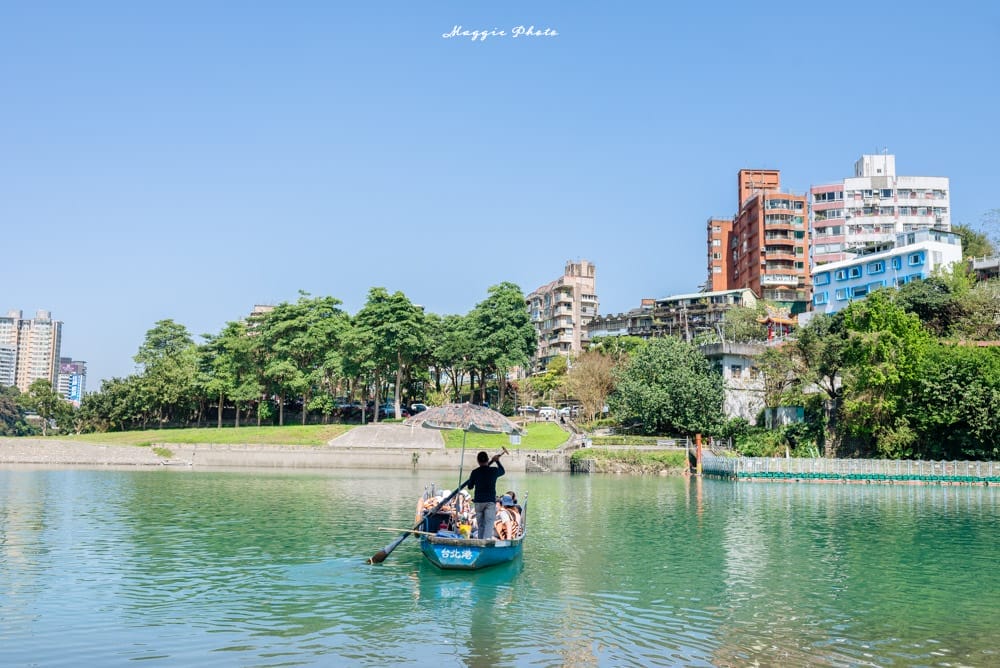 碧潭人力擺渡船-7