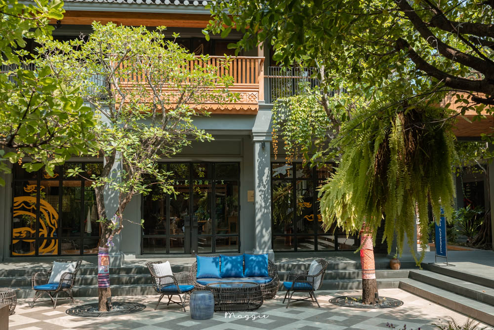 【泰國清邁】Kalm​ Village​ Chiangmai古城區藍納建築特色文創園區，清邁免費景點