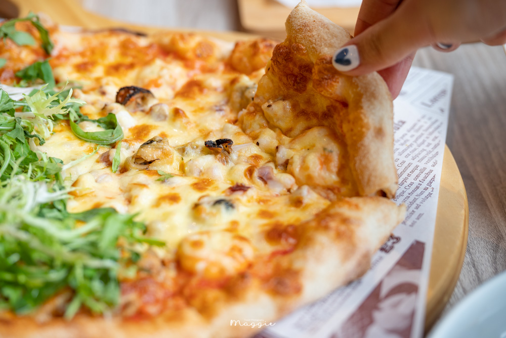 【新北板橋】默爾Pasta Pizza誠品新板店，美味窯烤披薩、板橋車站義式料理