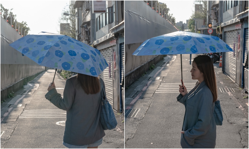 【雨傘開箱】日本rento防曬黑膠安全自動傘，超萌晴雨兩用傘推薦