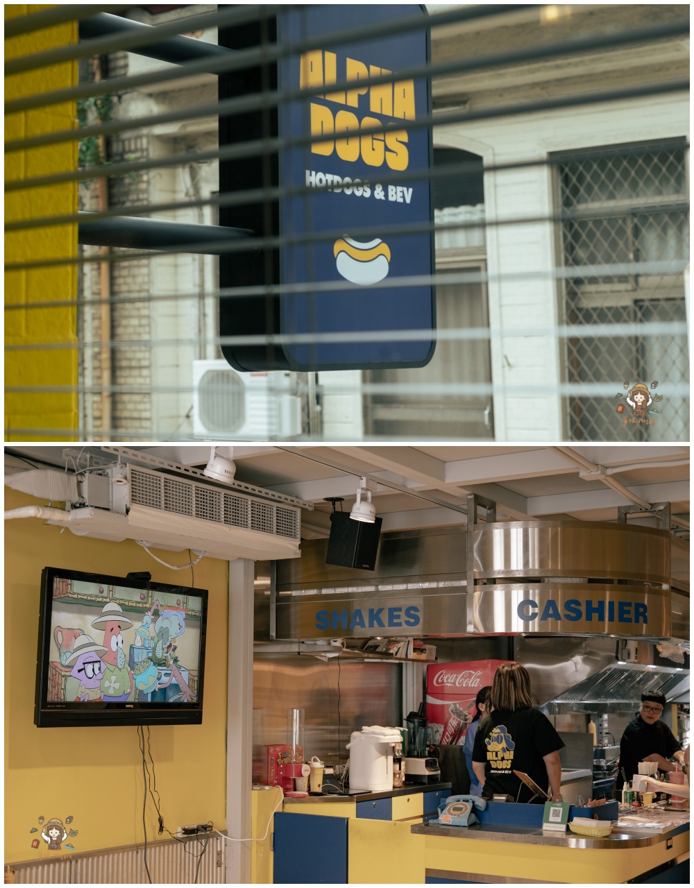 【台北中山】ALPHA DOGS 美式熱狗堡，復古潮流速食小店