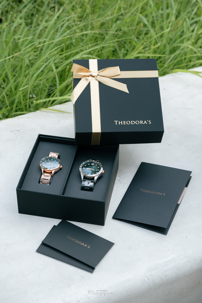 《情侶對錶推薦》希奧朵拉Theodora’s雙時區緣對錶，屬於彼此的紀念信物