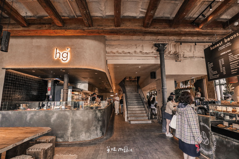 西班牙巴塞隆納Honest Greens 蘭布拉大道古宅咖啡廳、地中海蔬食料理