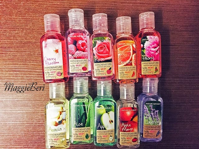 韓國必買｜Nature Republic 乾洗手，味道天然又可愛，推薦品牌