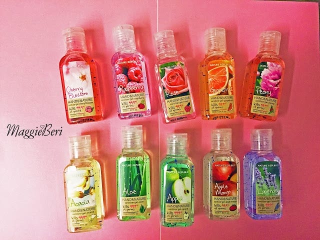 韓國必買｜Nature Republic 乾洗手，味道天然又可愛，推薦品牌