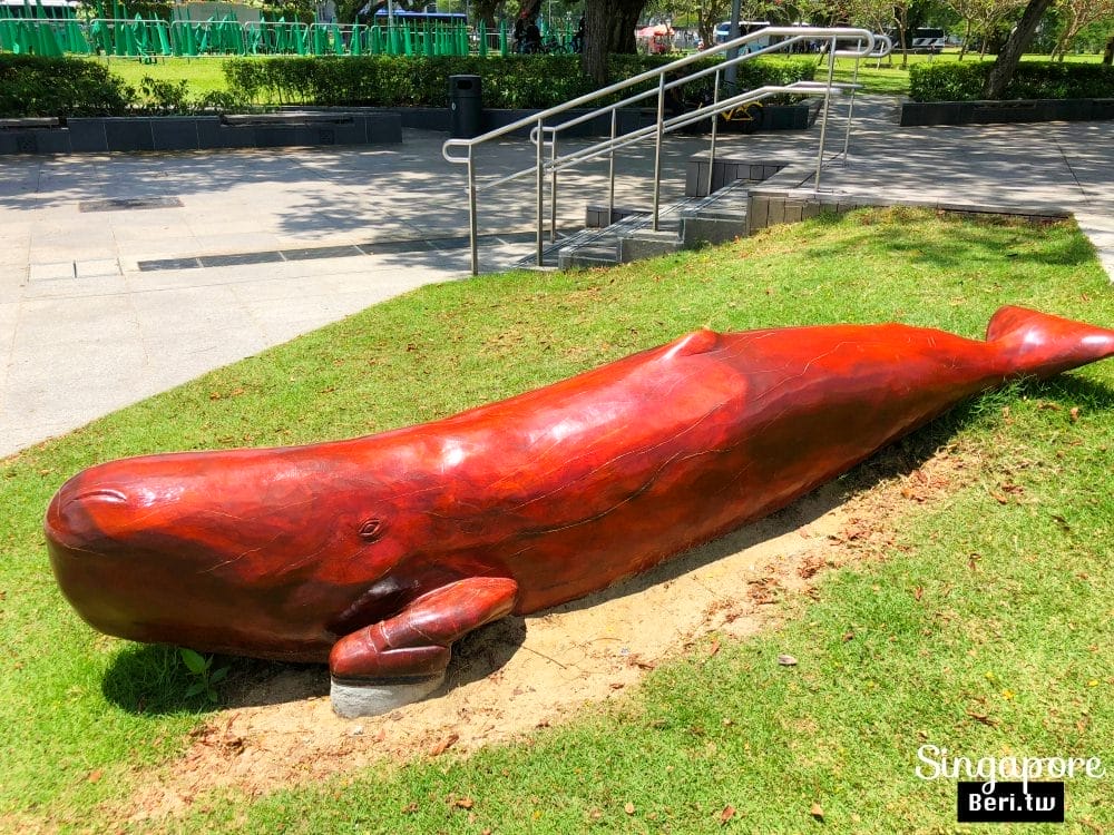 【新加坡景點】魚尾獅公園 新加坡知名地標,必看魚尾獅燈光秀 - 第13張圖