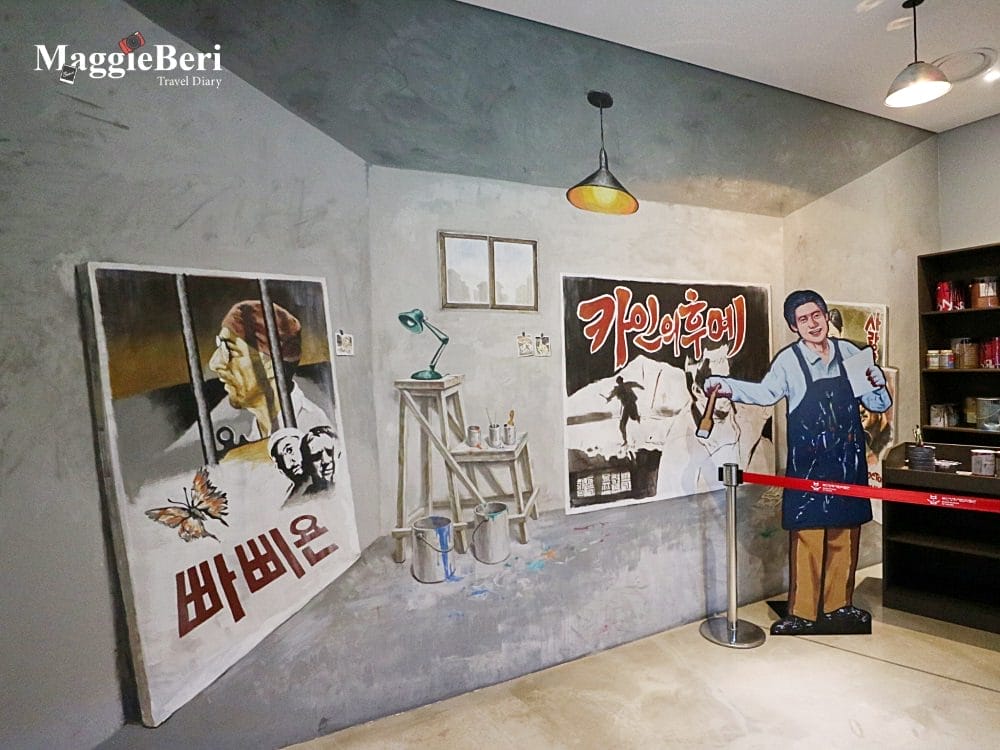【釜山景點】釜山電影體驗博物館(龍頭山公園/南浦站/BIFF),走入電影場景,體驗電影製作過程 - 第25張圖