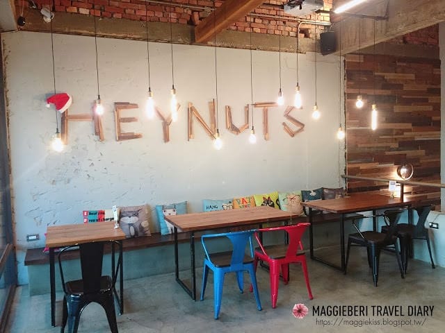 【台中咖啡廳】Heynuts Cafe 好堅果咖啡，工業風文青咖啡館 / 西區精誠商圈