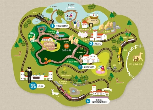 【韓國濟州島】超美 Eco Land 主題公園，英式森林小火車！交通方式/園區介紹