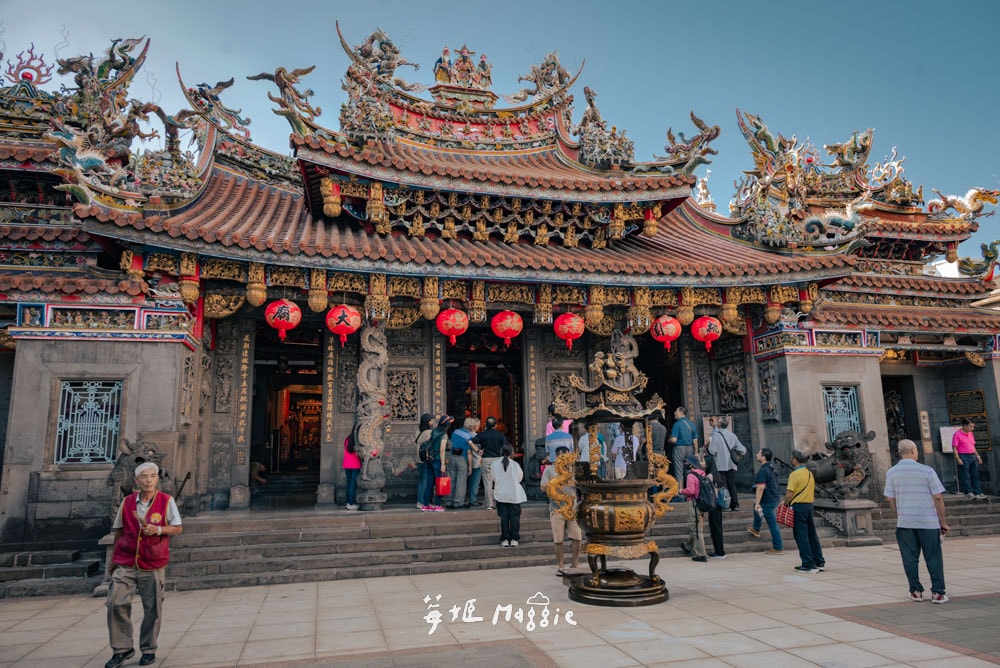 香火鼎盛的景福宮