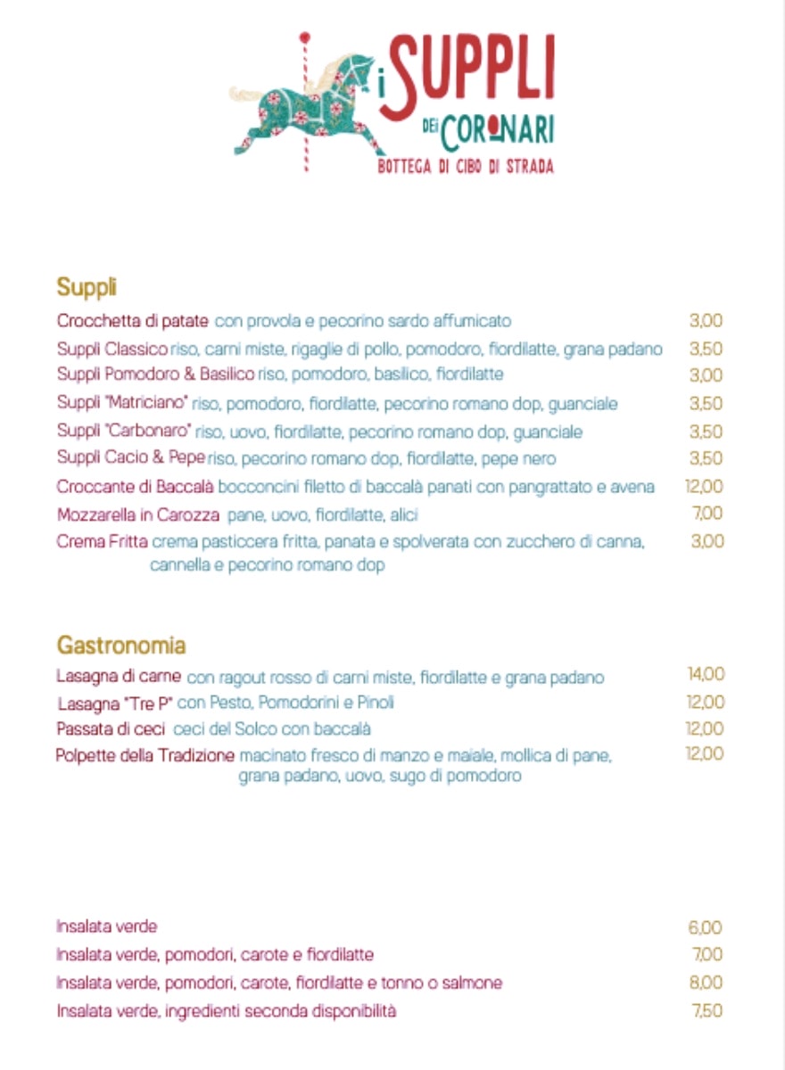 【羅馬美食】I Supplì dei Coronari 極美味羅馬炸飯糰 咬下去會牽絲