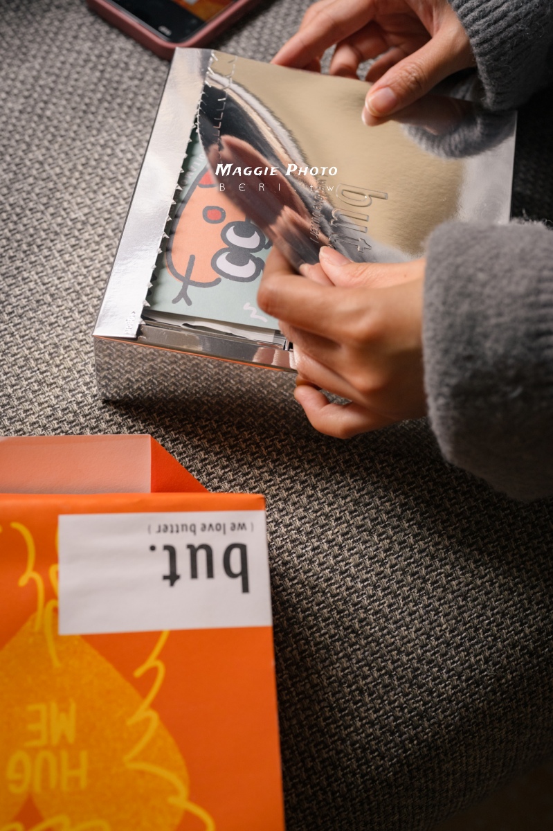 最具藝術感彌月禮盒！but. we love butter 奶油圓餅 可客製化口味與包裝