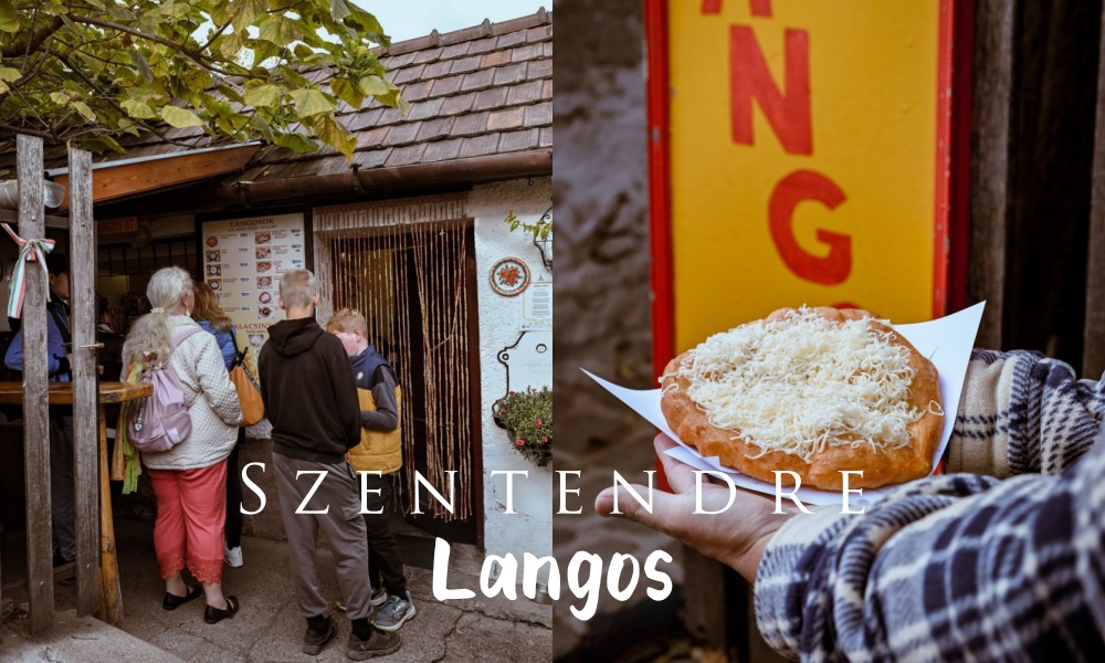 聖安德烈小鎮必吃街頭美食 Lángos！匈牙利傳統炸麵餅