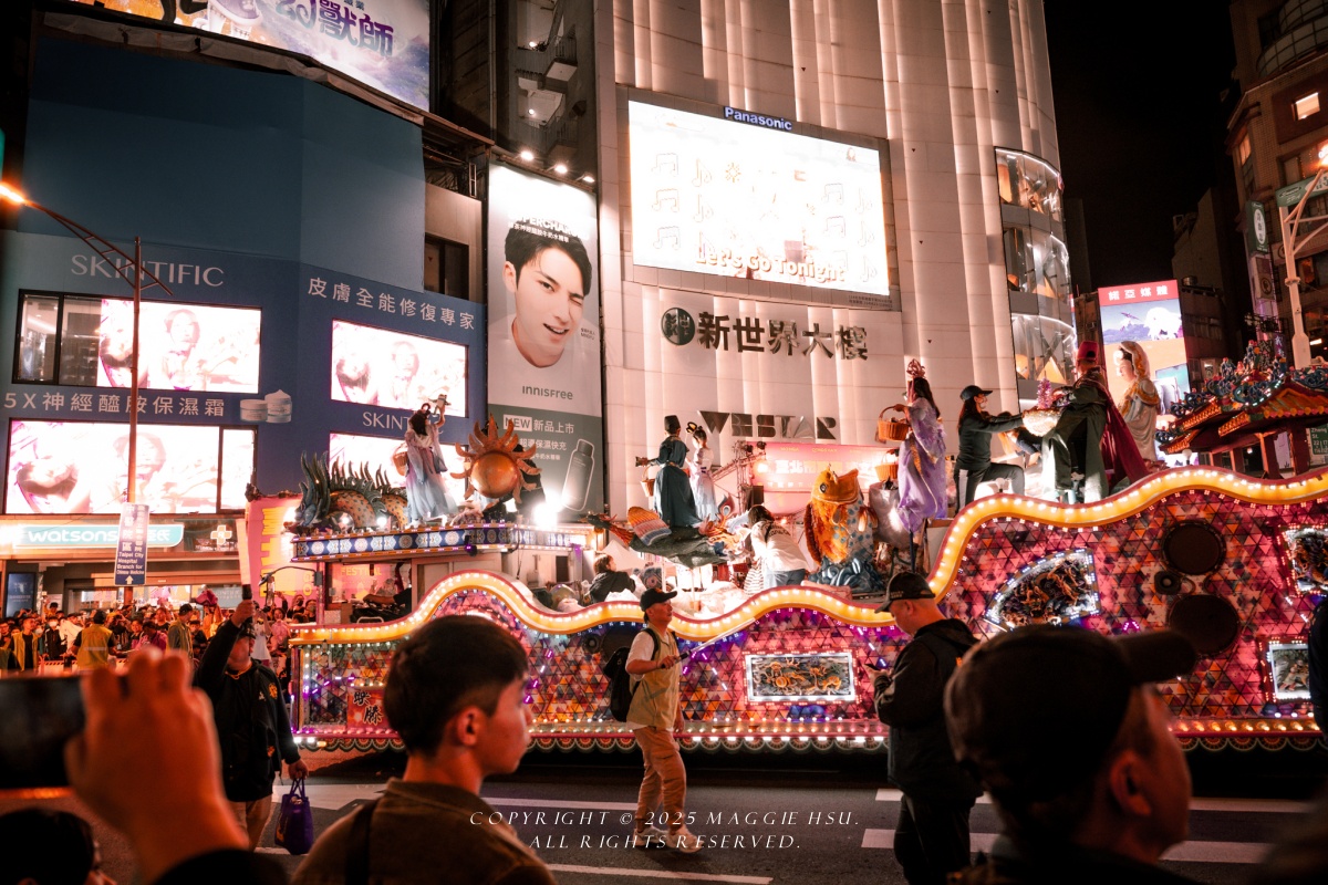 【2025台北艋舺青山王祭典】西門町藝文紅壇表演 暗訪遶境第二天全記錄！