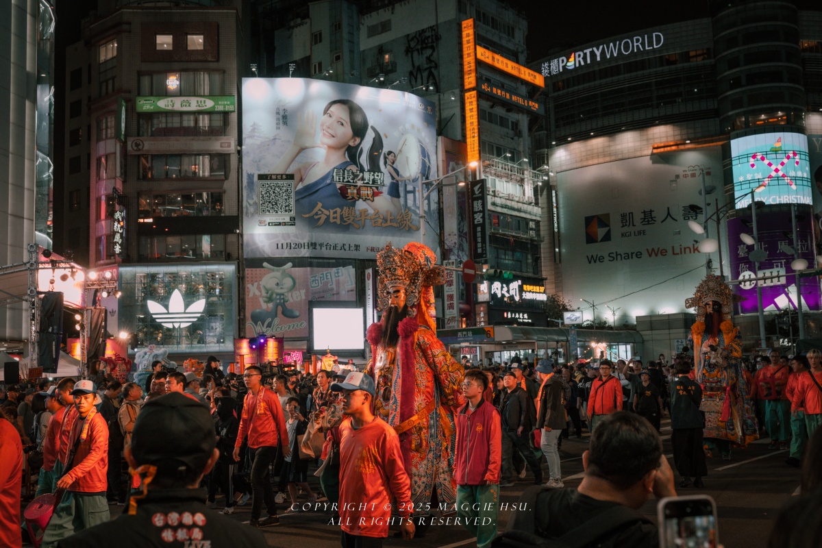 【2025台北艋舺青山王祭典】西門町藝文紅壇表演 暗訪遶境第二天全記錄！