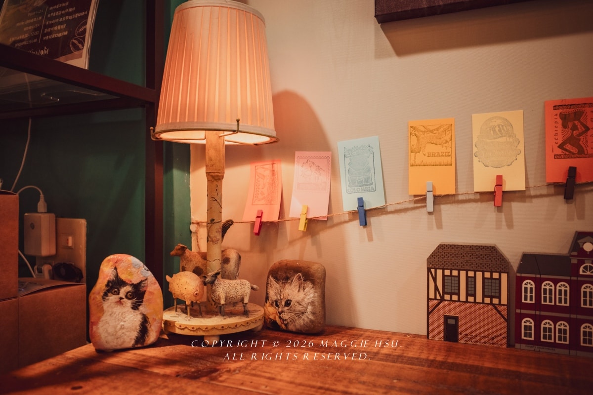 基隆精品咖啡館「夏隆咖啡」義六路老宅裡的慢活時光