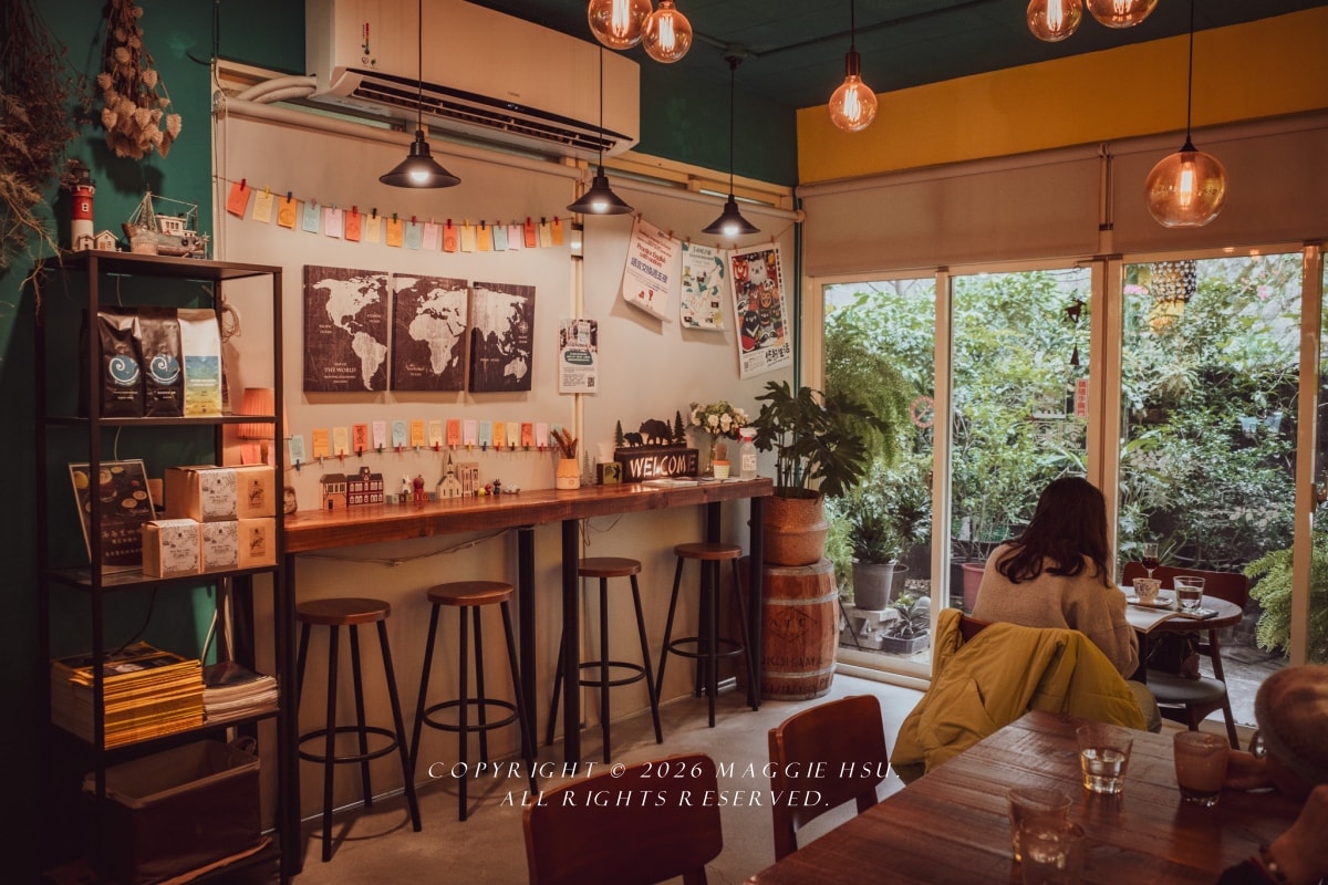 基隆精品咖啡館「夏隆咖啡」義六路老宅裡的慢活時光