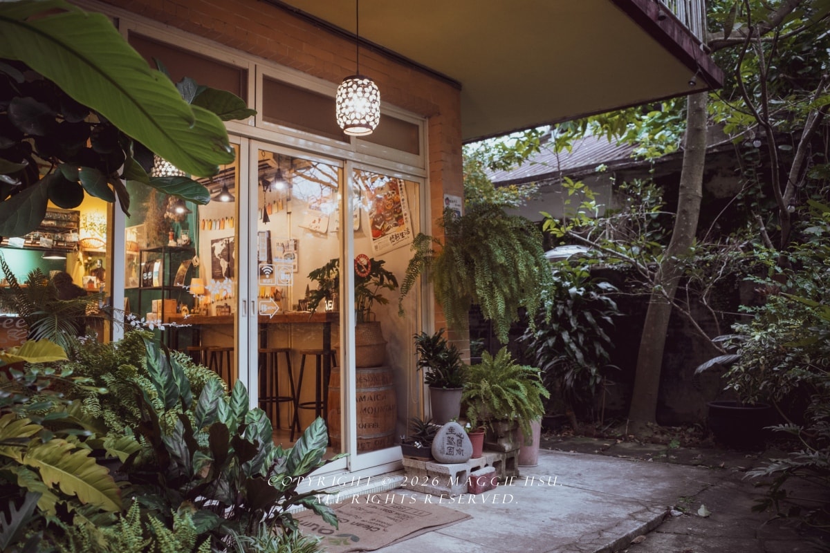 基隆精品咖啡館「夏隆咖啡」義六路老宅裡的慢活時光