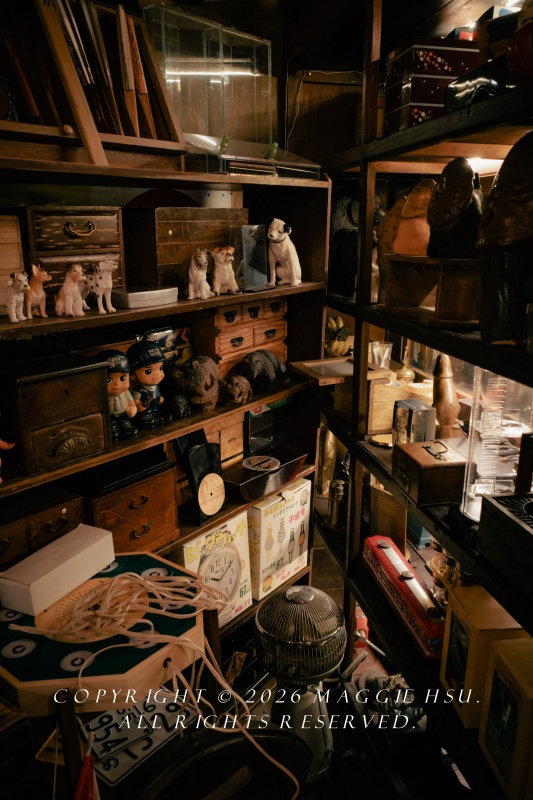 三重巷弄裡的時光機，走進「惜物膠易所」重拾昭和古物的溫柔