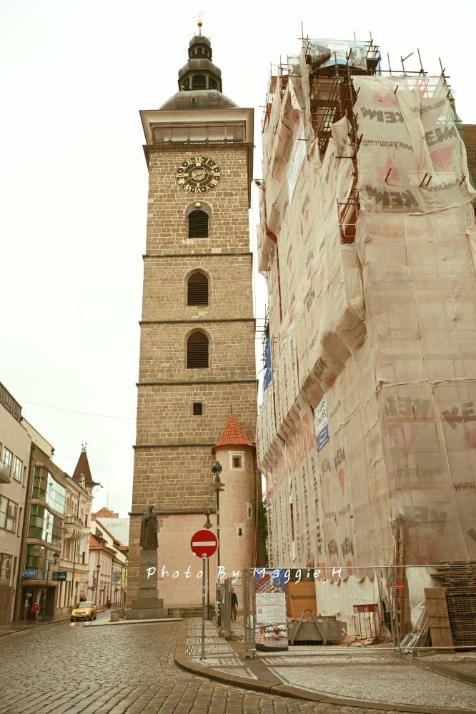 捷克CB小鎮（České Budějovice）百威啤酒的故鄉、童話般的市政廳廣場