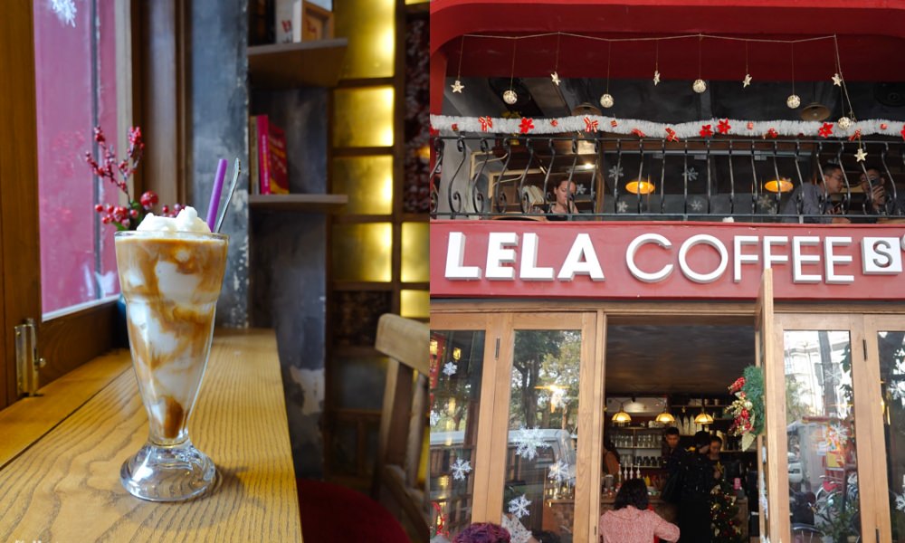 【越南河內】舊城區溫馨咖啡廳Lela Cafe必飲椰奶咖啡，欣賞還劍湖美景，感受河內古街的人文風景｜河內美食